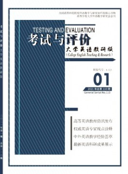 考試與評價·大學(xué)英語教研版雜志